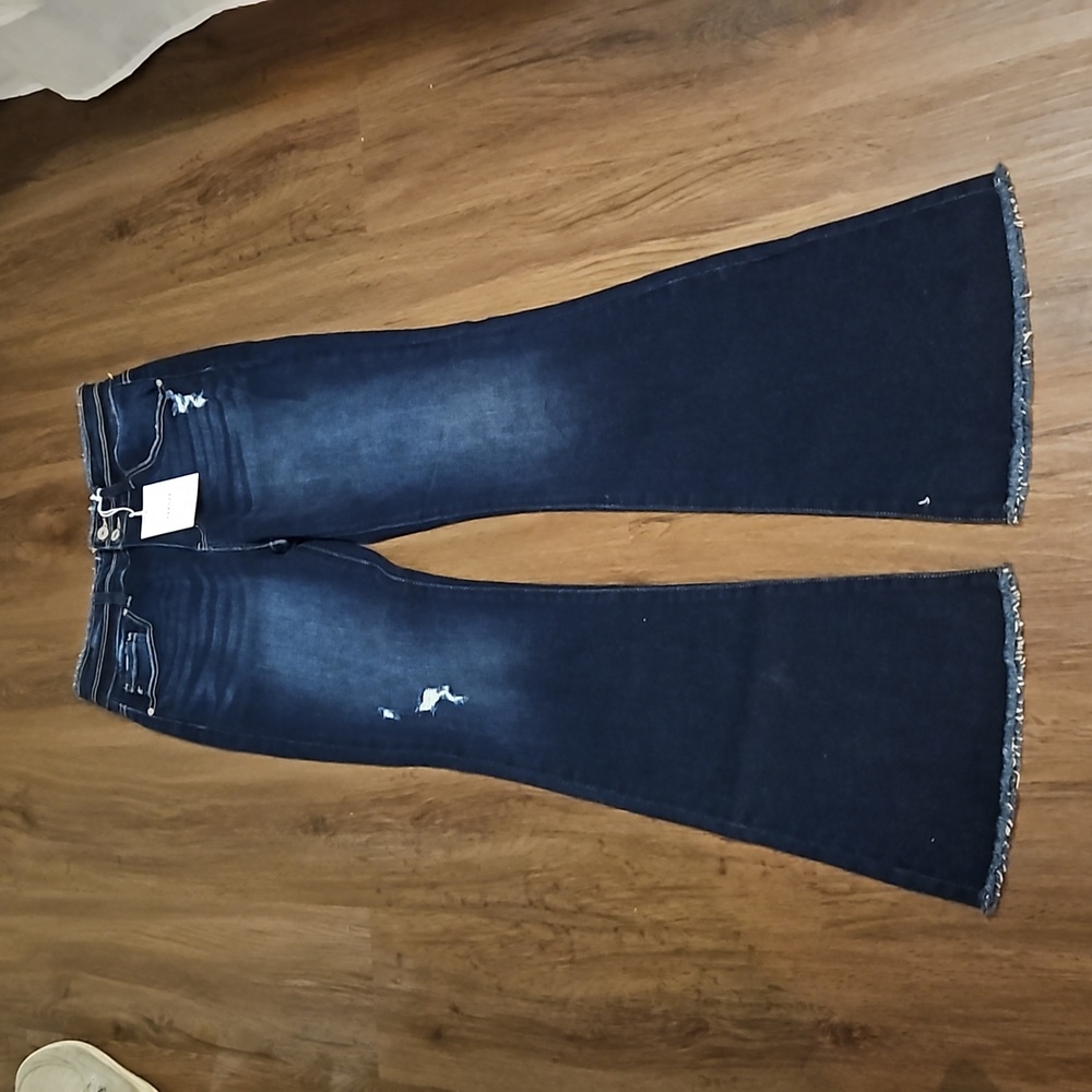 Kancan high rise flares size 13/30